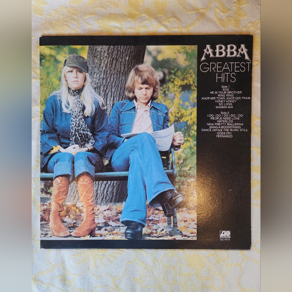 ABBA Greatest Hits 1976 Vinyl Record Album
